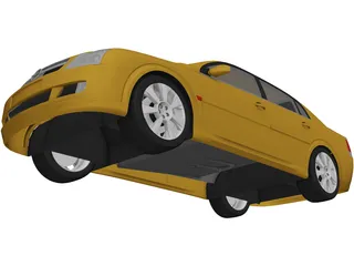 Opel Vectra (2002) 3D Model