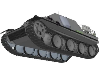 Resource Tank 3D Model