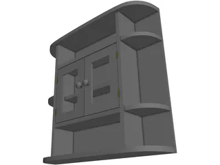 Bathroom Cabinet 3D Model