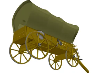 Wagon 3D Model