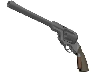 Revolver 3D Model