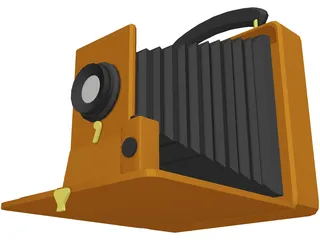 Camera 3D Model