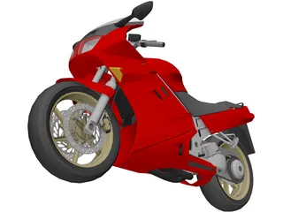 Honda VFR750RC36 3D Model