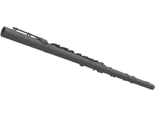 Flute 3D Model