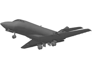 British Aerospace BAe 125 3D Model