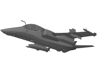 Embraer AMX-T Two Seat Trainer 3D Model