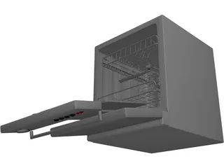 Dishwasher 3D Model