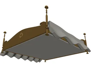 Bed 3D Model