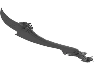 Sword Khans Death 3D Model