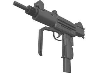 Uzi 3D Model