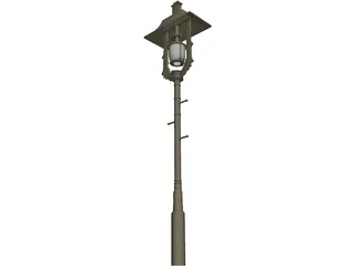 Lamp Bridge 3D Model