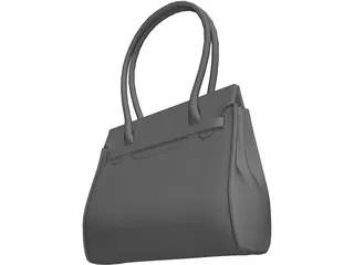 Ladies Handbag 3D Model