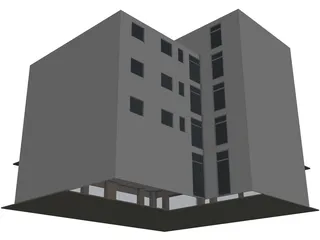 Building Train 3D Model