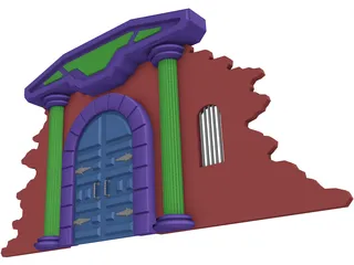 Archway Crypt 3D Model