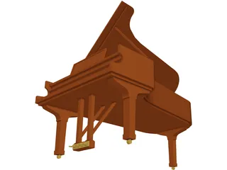 Piano 3D Model