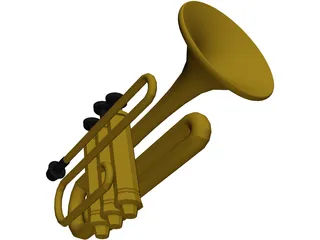 Trombone 3D Model