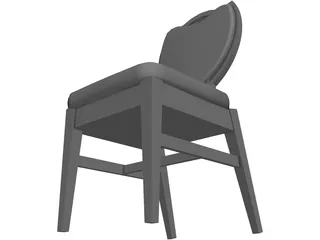 Chair Aluminum 3D Model