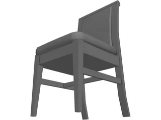 Chair Wood 3D Model