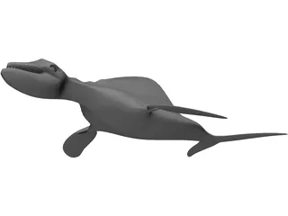 Whalefrog 3D Model