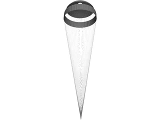 MER Parachute 3D Model