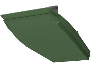 Swamp Boat 3D Model