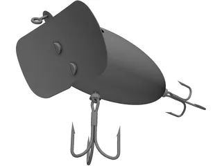 Fishing Lure Jitter Bug 3D Model