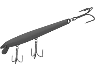 Fishing Lure 3D Model