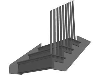 Staircase 3D Model