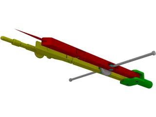 Beam Compass 3D Model