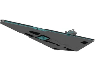 Star Wars Imperial Star Destroyer 3D Model