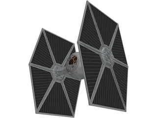 Star Wars Imperial TIE Fighter 3D Model