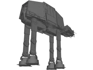 Star Wars Imperial AT-AT 3D Model