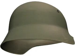 WW2 Nazi Helmet 3D Model