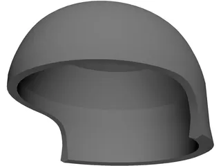 Military Helmet 3D Model