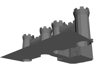 Castle Keep 3D Model