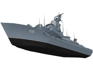 Mine Destroyer 3D Model