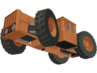 Tractor 3D Model