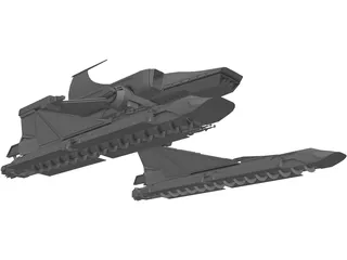 Skimmer 3D Model