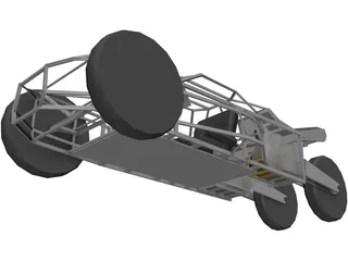 Dune Buggy 3D Model