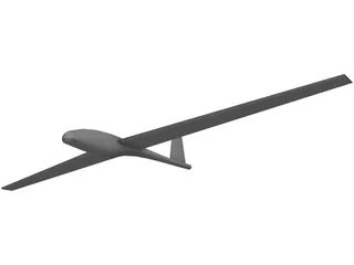 Glider Segelflieger 3D Model