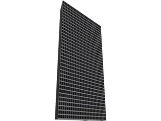 Skyscraper Munich Park City 3D Model