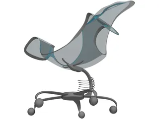 Chair Transparent Future 3D Model