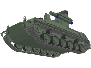 Marder Roland 3D Model