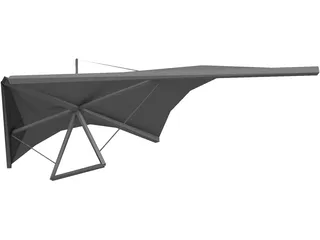 Hang Glider 3D Model