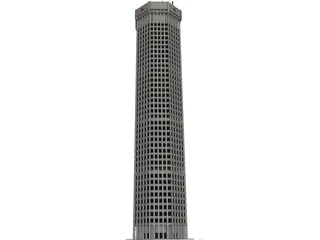 High Tower Building 3D Model