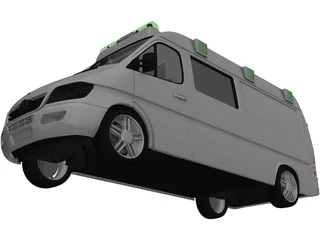 Mercedes-Benz Sprinter Ambulance 3D Model