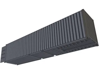 Container 40ft 3D Model