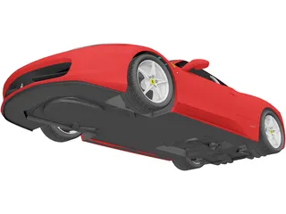 Ferrari 458 Italia F142 (2010) 3D Model