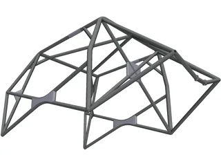 Roll Cage FIA 3D Model