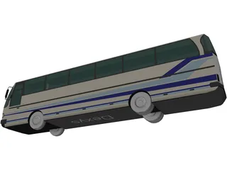 Setra S215H 3D Model